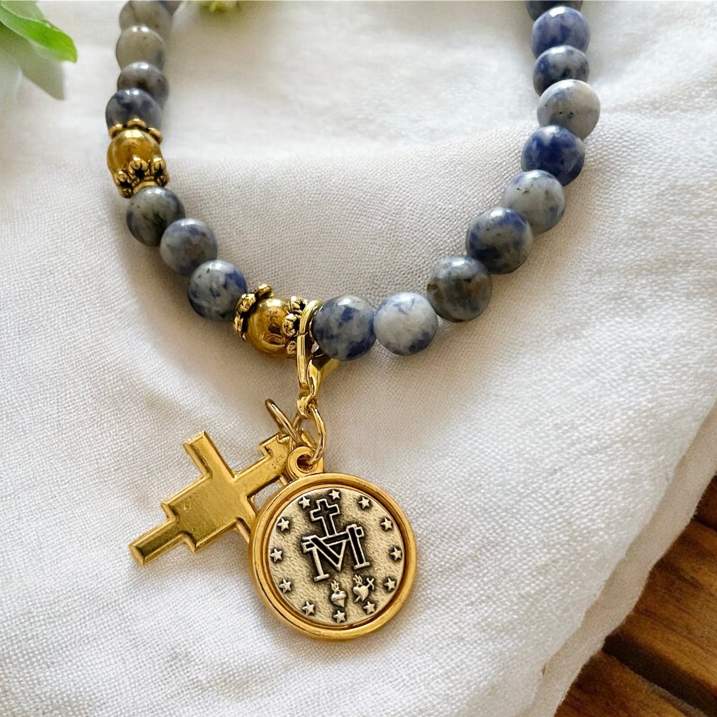 Blessed Virgin Rosary Bracelet