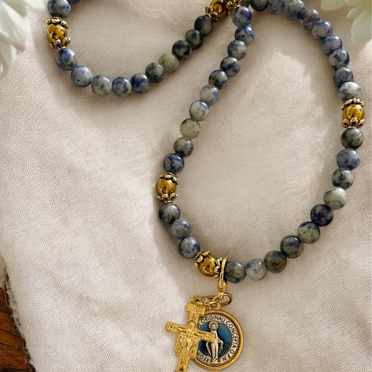 Blessed Virgin Rosary Bracelet