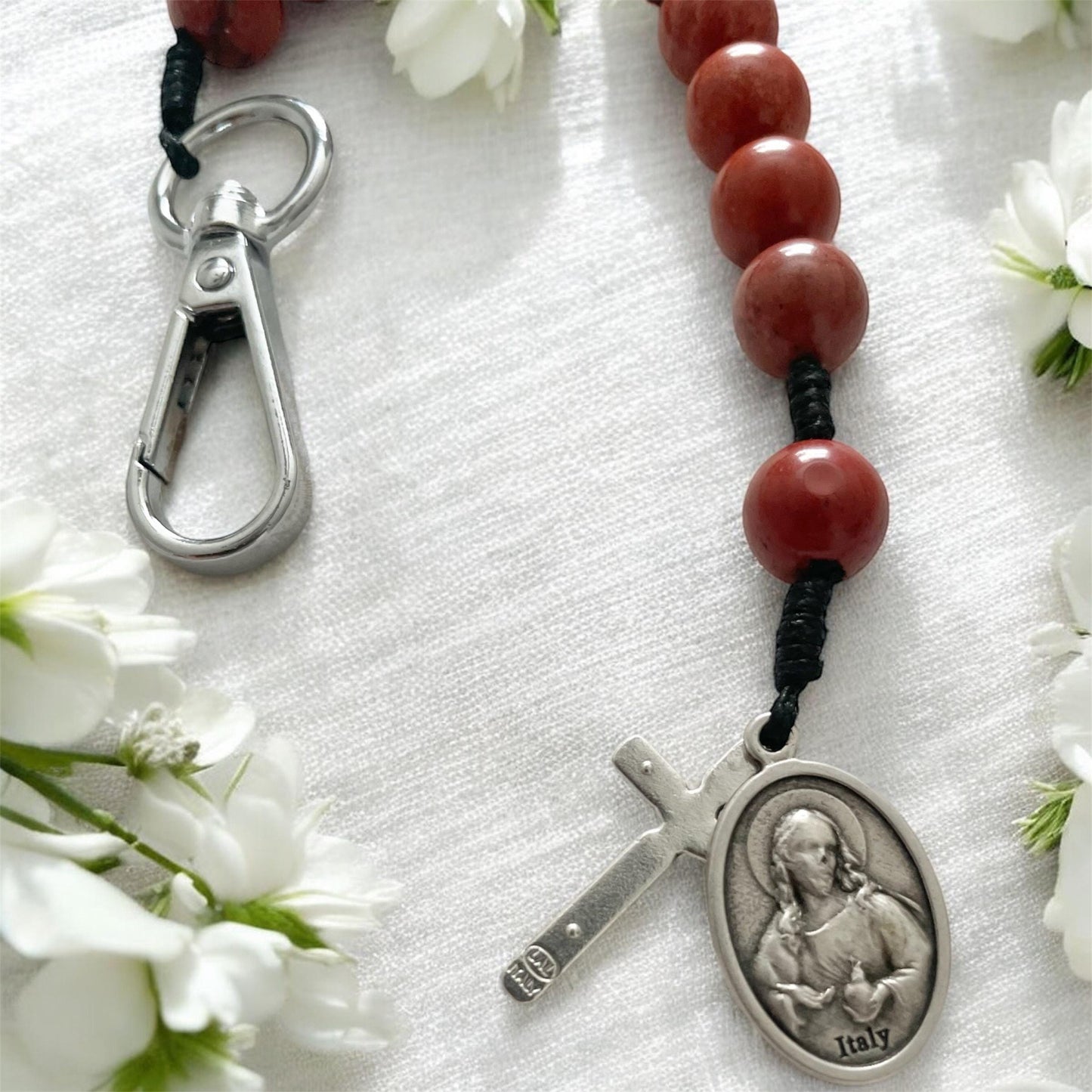 Saint Joseph and Saint Anthony Pocket Rosaries - One Decade