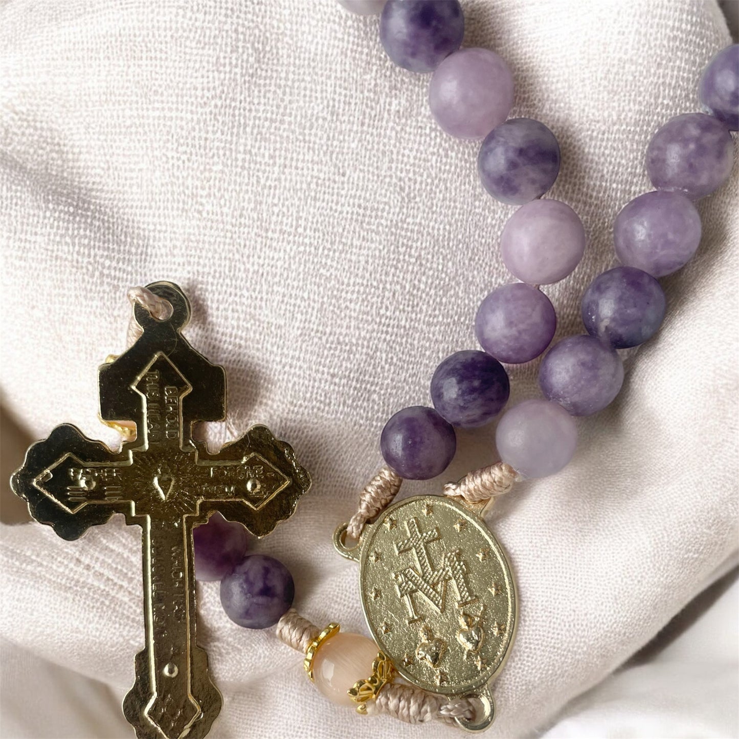 Blessed Virgin Rosary - Purple (Lent/Advent) Edition