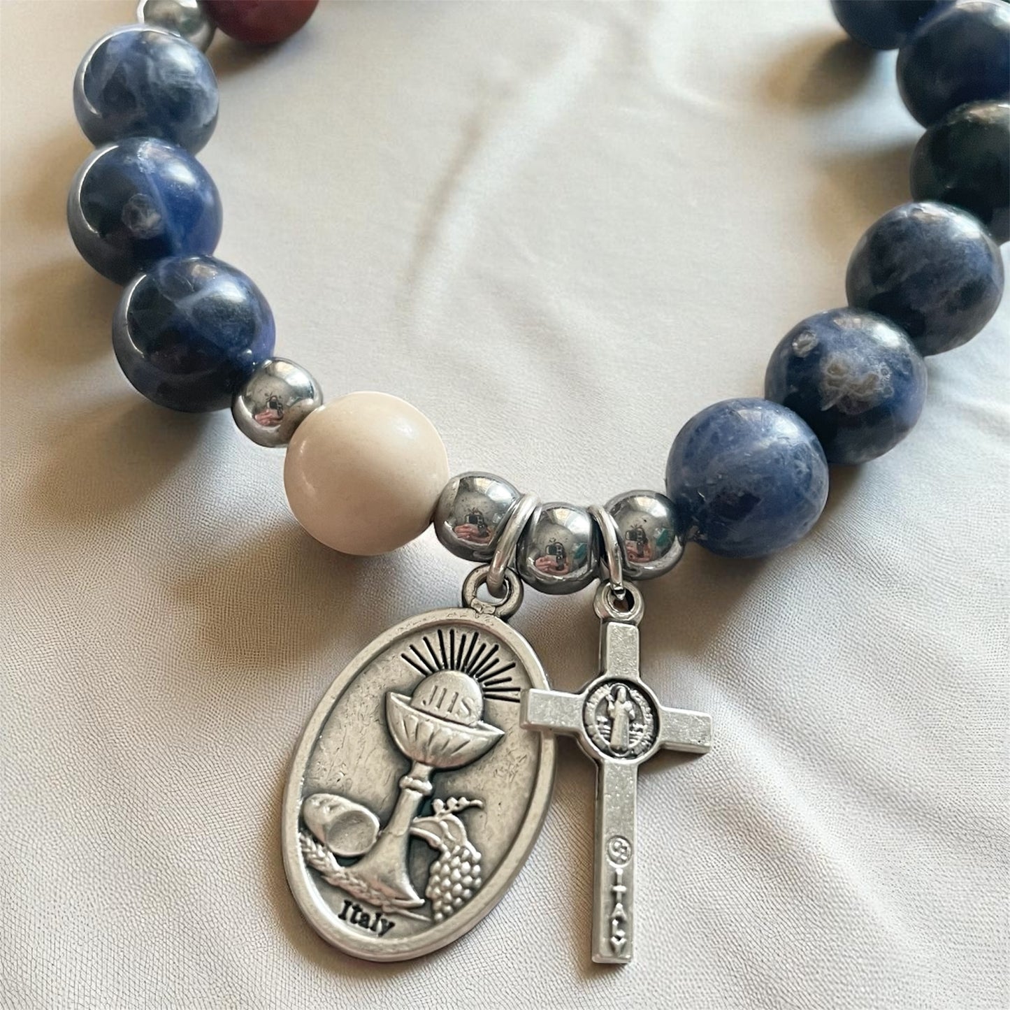 Saint Carlo Acutis Rosary Bracelet