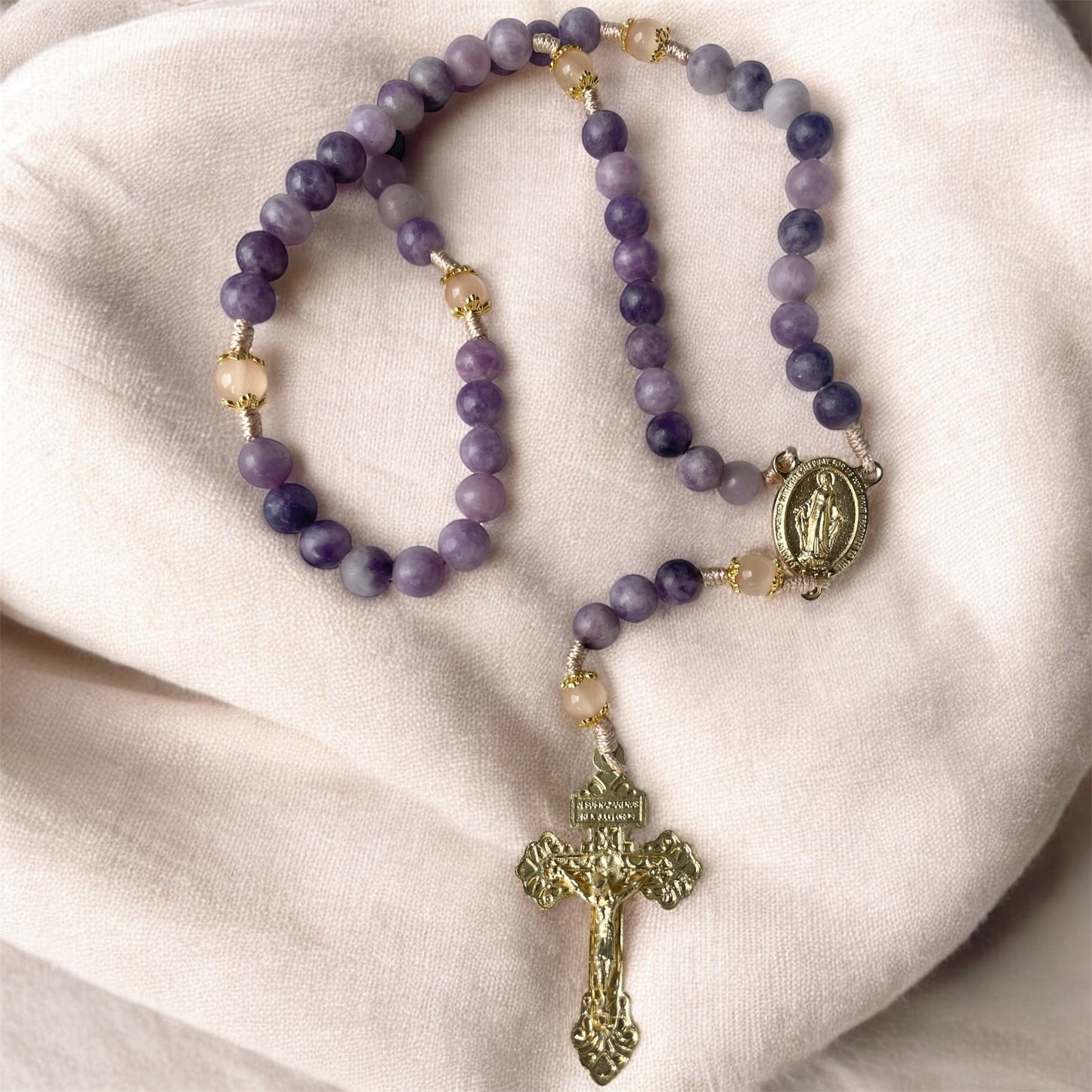 Blessed Virgin Rosary - Purple (Lent/Advent) Edition