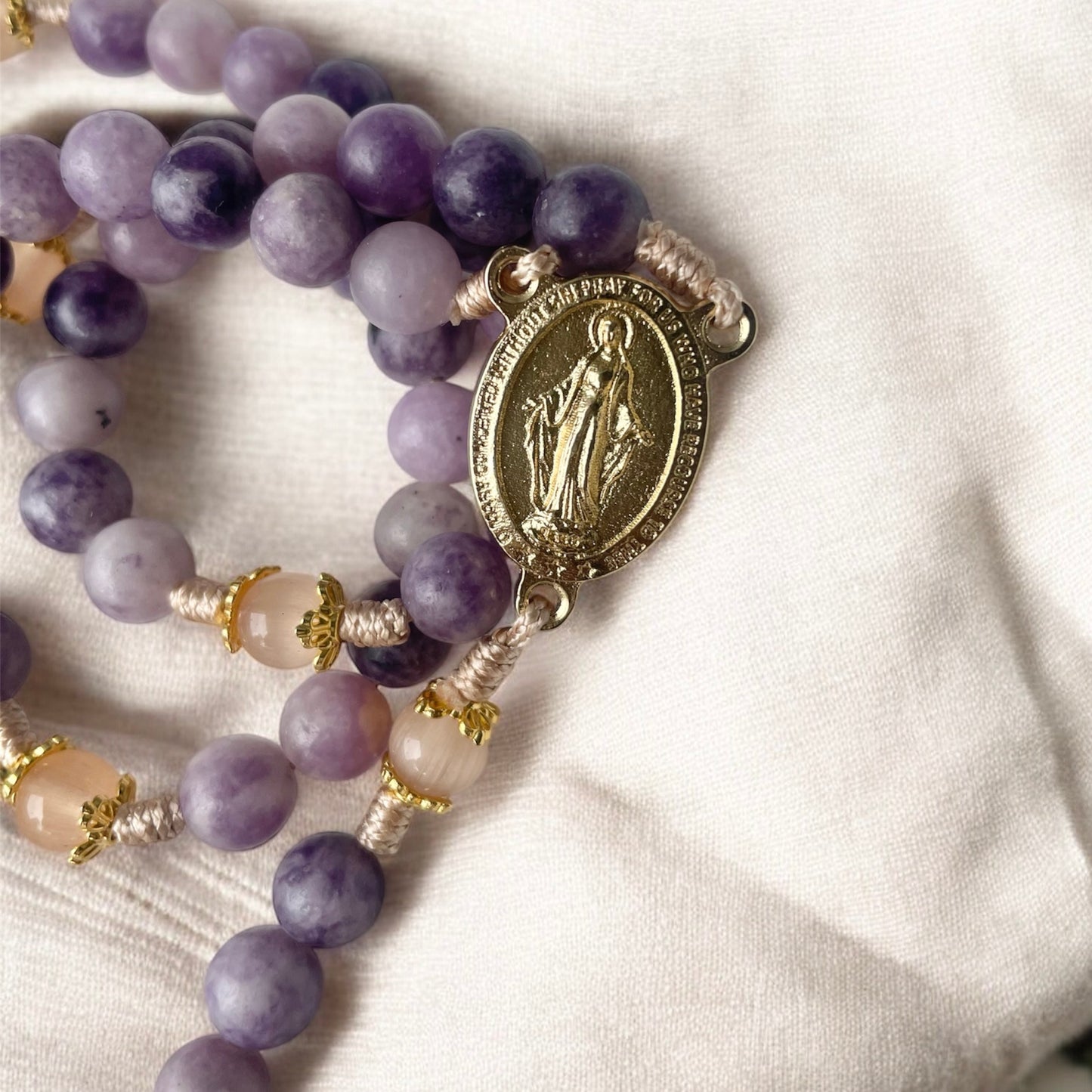 Blessed Virgin Rosary - Purple (Lent/Advent) Edition