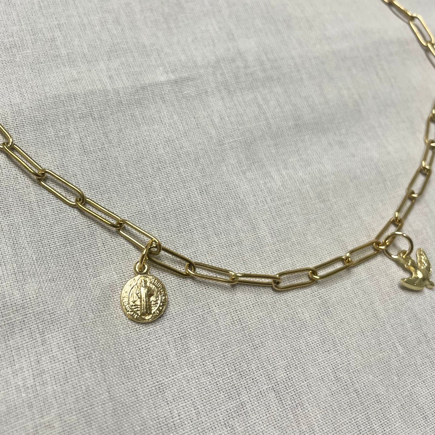May Special Sale! Come Holy Spirit Necklace - Stainless Steel and Hypoallergenic