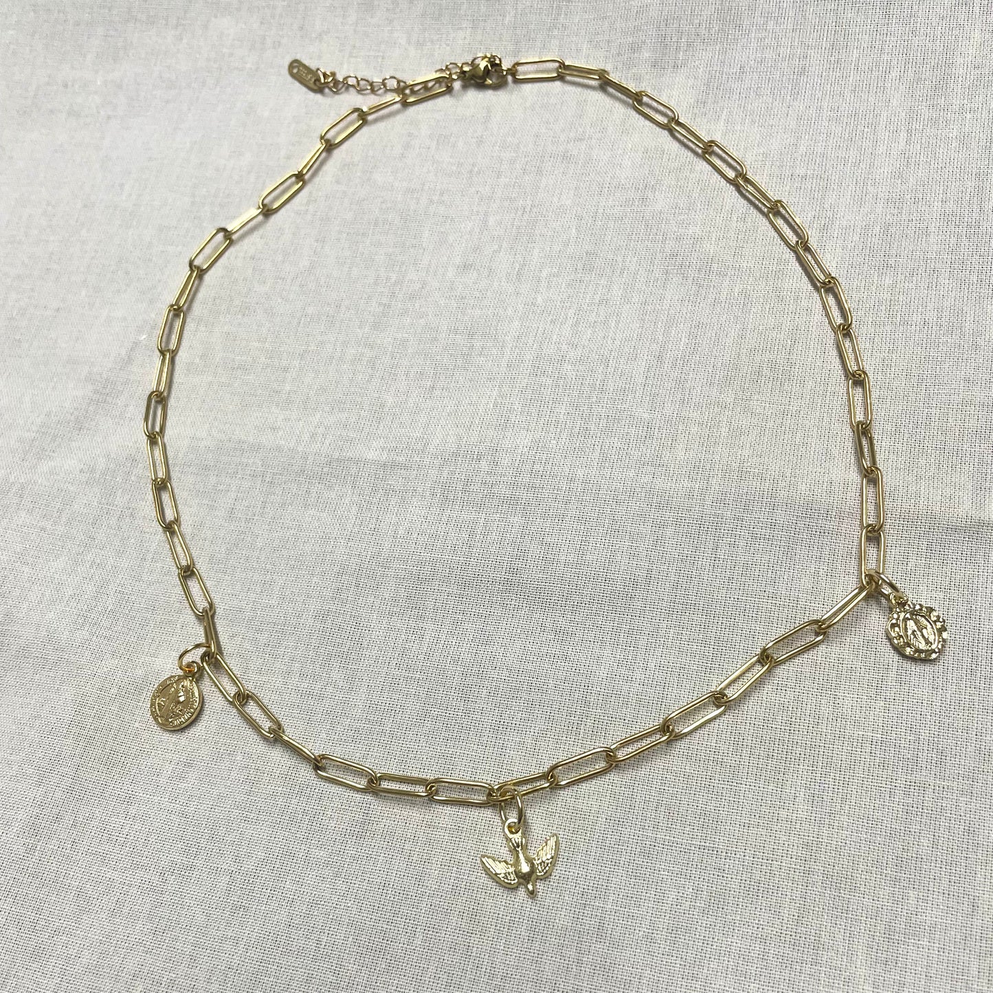 May Special Sale! Come Holy Spirit Necklace - Stainless Steel and Hypoallergenic