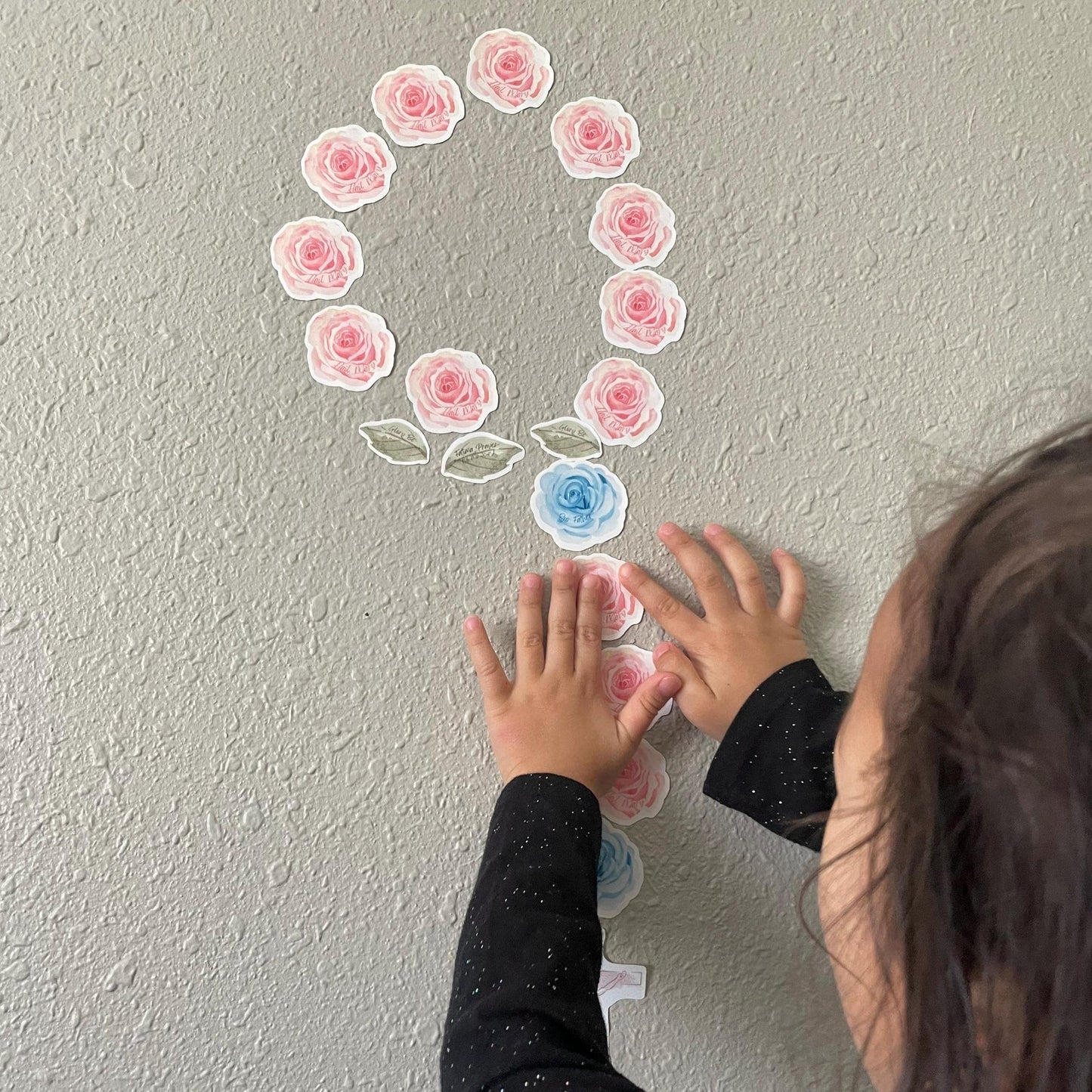 Rosary Wall and Window Vinyl Stickers