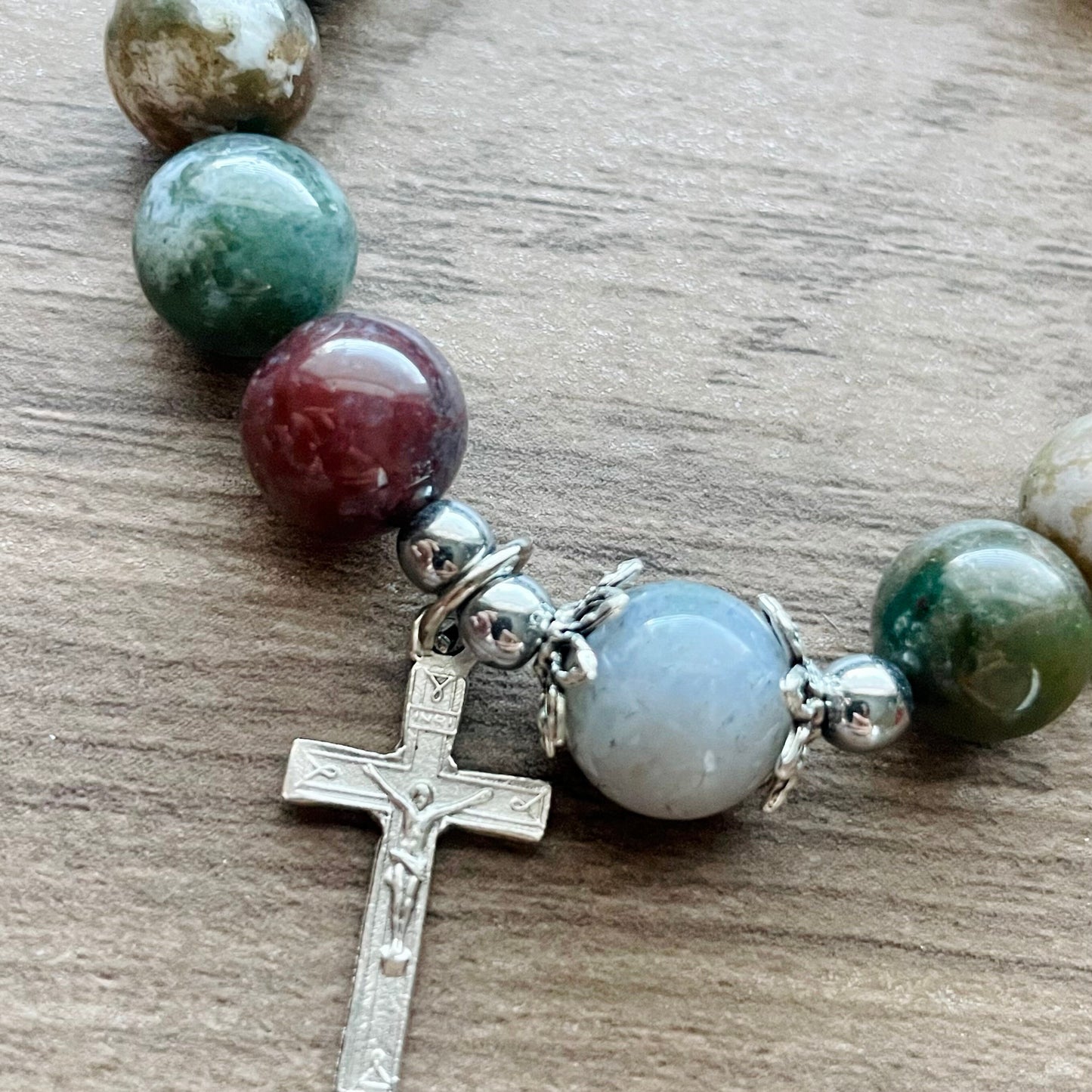 Holy Family Rosary Bracelet