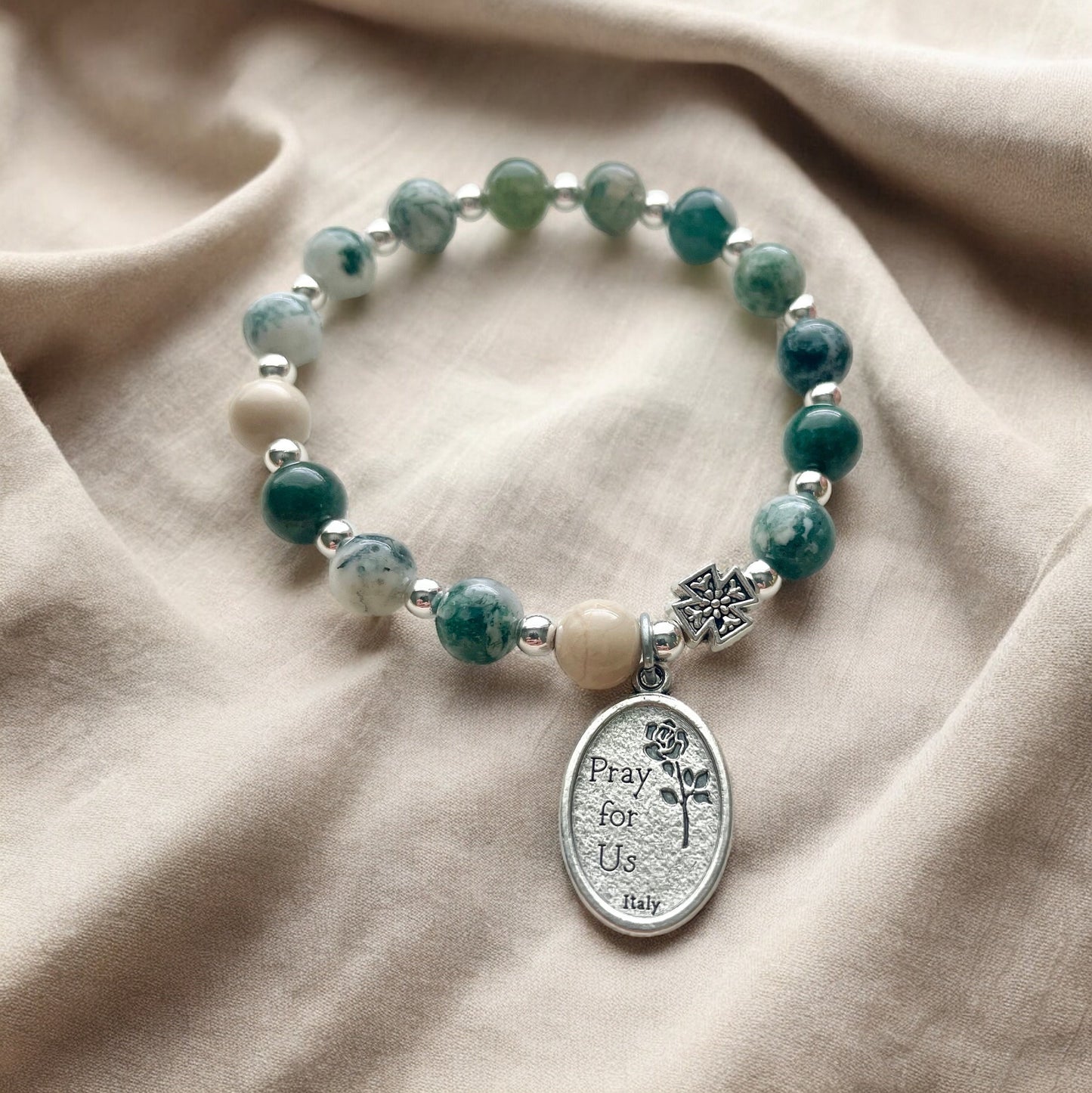 Saint Jude Rosary Bracelet - Patron of the Impossible