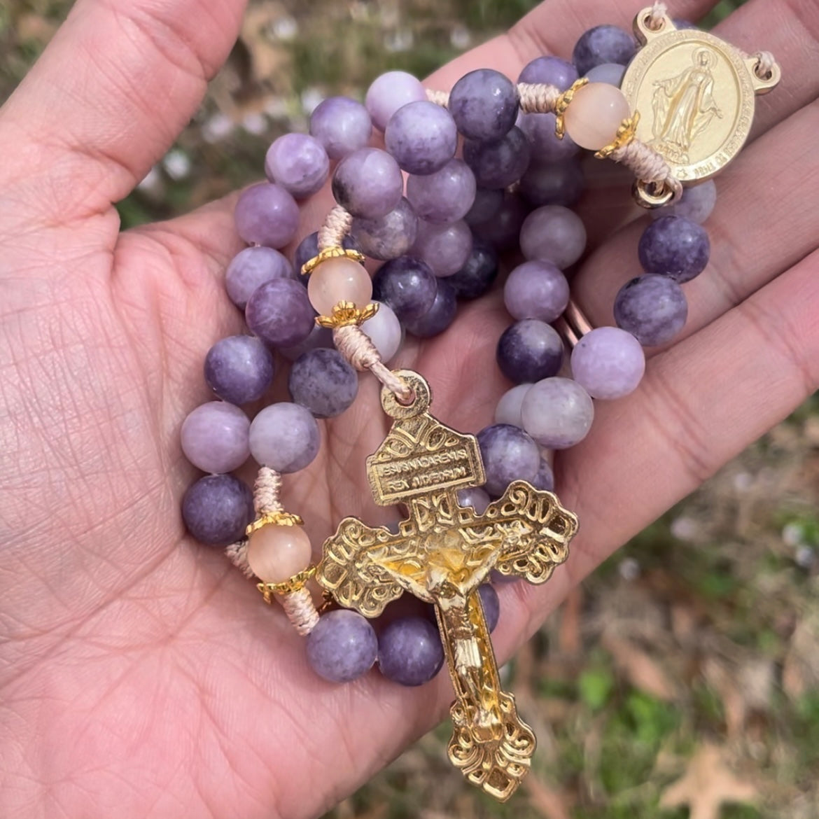 Blessed Virgin Rosary - Purple (Lent/Advent) Edition