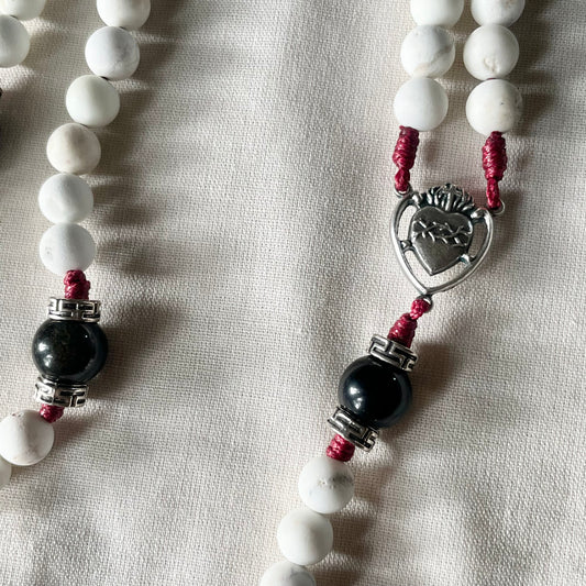 Life’s Hard Pray Harder Sacred Heart Rosary