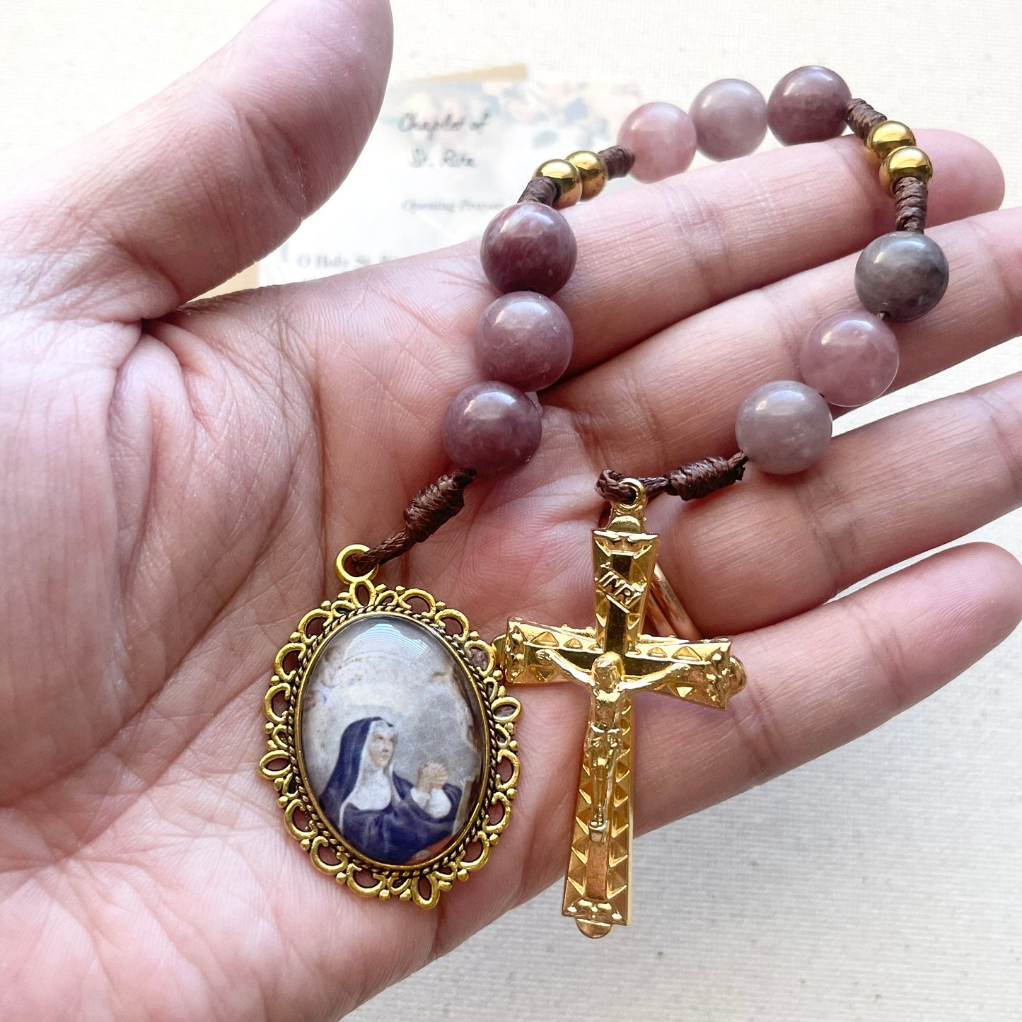 Saint Rita Chaplet - 9 Bead